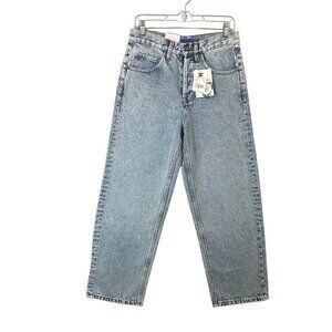 DC Denim Jeans 28x32 Worker Baggy Organic Denim Blue Stonewashed NWT